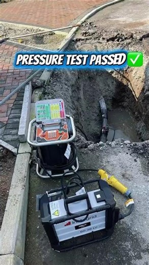 👉 Pumped Sewer Repair | Leaking Joint Fixed with Electrofusion (Pressure Test Passed)