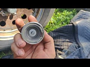 installing bearing buddy's on my trailer