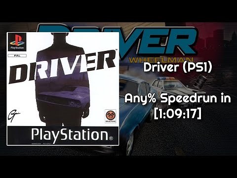 Driver (PS1) - Any% Speedrun in [1:09:17] [Former WR]