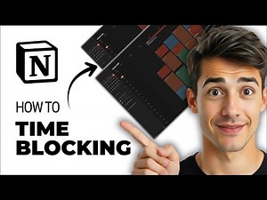 How To Use Time Blocking In Notion (Easiest Way) (2026 Guide)
