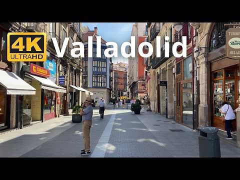 Valladolid, Spain 🇪🇸 | Walking Tour 4K 60FPS HDR | July 2024