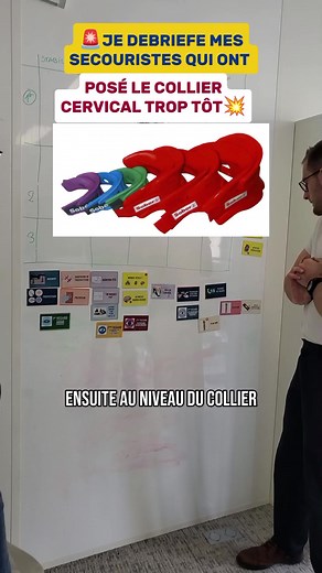 Débriefing d'une équipe de secouristes sur un cas concret