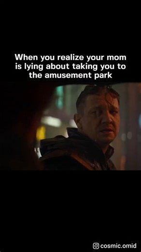 Cosmic Omid on Instagram: "That heartbreaking moment when the amusement park promise turns out to be a total scam 😩😂 Classic Hawkeye vibes! 🇺🇸 #usamemes #americanmemes #funnyreelsusa #memeamerica #funnyvideosusa #usculture #americanhumor #hollywoodmeme #funnyusavideos #memesdailyusa #usa #memeofthedayusa #reelsusa #usjokes"