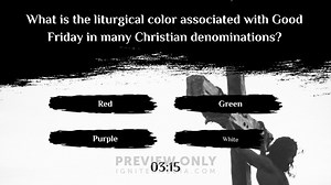 Good Friday Trivia - Countdowns 5-Minute