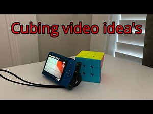 10 AMAZING & SIMPLE cubing video idea's!