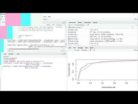 Gradient Boosting Model with XGBoost in Rstudio