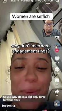 Why Don’t Men Wear Engagement Rings?