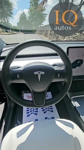 2022 Solid Black Model Y Long Range AWD Interior Walk Around | @IQautos