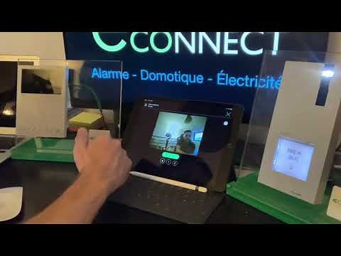 Interphone Connecté avec Reconnaissance Faciale COMELIT