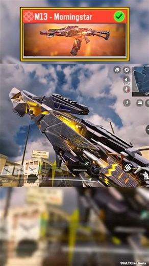✅FREE Mythic M13 Morning Star 🔥 In COD MOBILE 2025! #shorts #trending #codm