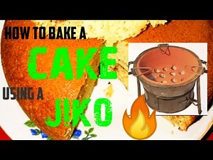 How to Bake a cake Using a Jiko🌸