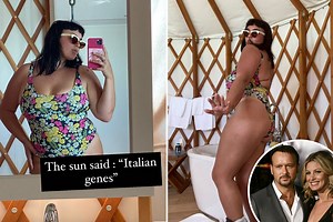 Faith Hill and Tim McGraw’s daughter Gracie, 23, flaunts her body in a swimsuit