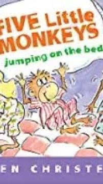 Five Little Monkeys Jumping on The Bed by Eileen Christelow