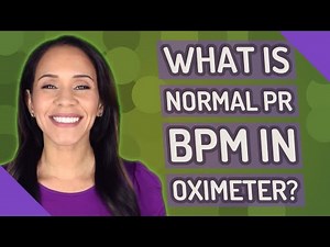 What is normal PR bpm in oximeter?