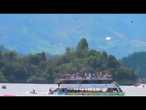 Amateurvideo zeigt Schiffsunglück: Ausflugsschiff sinkt auf Stausee | DER SPIEGEL
