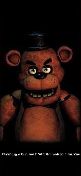 Creating a Custom FNAF Animatronic for You short 1 #fnaf #fanart