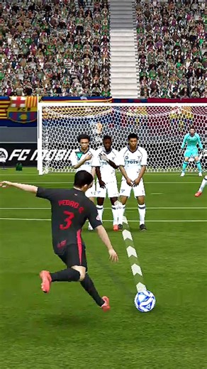 Free kick 🦶 not convert 🥵 #shorts #freekick #fcmobile