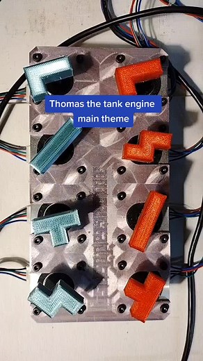 Stepper Motor Performance of Thomas the Tank Engine Main Theme