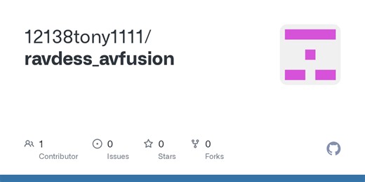 ravdess_avfusion/external/video_face_branch/early_fusion_facial_v2 at main · 12138tony1111/ravdess_avfusion