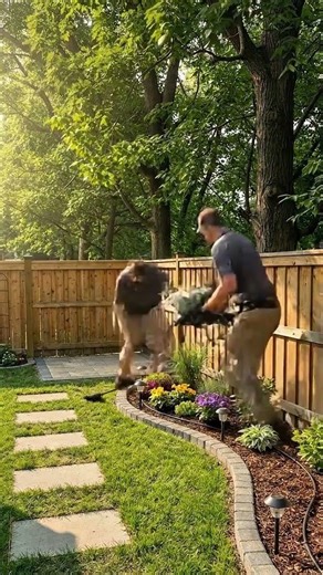 Overgrown Backyard Transformed Into a Cozy Garden Retreat