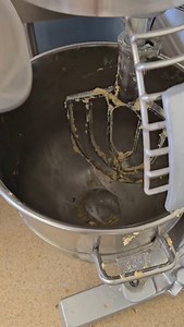 Making 40L of Cookie Dough 🍪 #bigbatch #cookiedough #40L #baking #asmr #satisfyingvideo #whitechocolatechunk #mixer #mixing #fyp | Clever Cookie