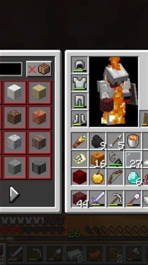 Catching fire and an explanation about tag names 😂😂 Full video on the channel #minecraft #gaming