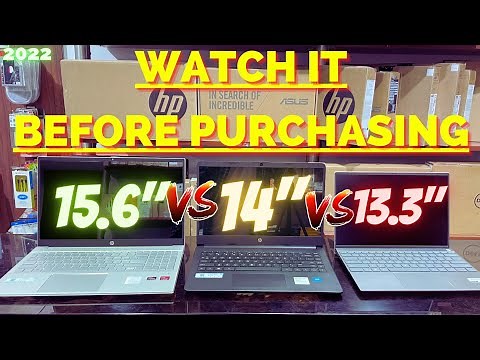 13.3 inch Laptop vs 14 inch Laptop vs 15.6 inch Laptop in 2022 🔥🔥- Which size should you choose ?