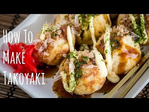 How to make Takoyaki (Recipe) たこ焼きの作り方（レシピ）
