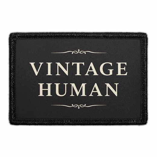 Vintage Human - Removable Patch