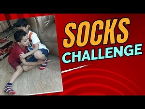 socks challenge | fun challenge | indoor activities