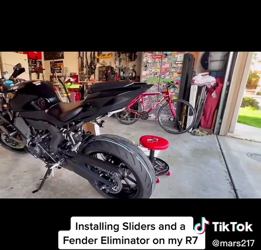 Yamaha R7 Frame Sliders Installation Guide