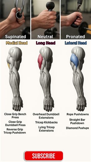 Supinated Vs Neutral Vs Pronated #workout