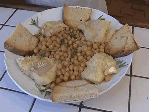 Ricetta Ceci e baccalà
