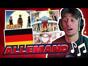 LES MEILLEURS OPENING EN ALLEMAND ! (One Piece, Naruto, Jojo, SNK, SAO)