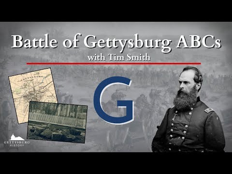 G is for Gettysburg, General Geary & Granite | Battle of Gettysburg ABCs
