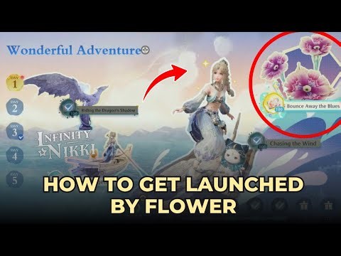 Infinity Nikki - How to Get Launched by Flower (Bounce Away the Blues Event Task)