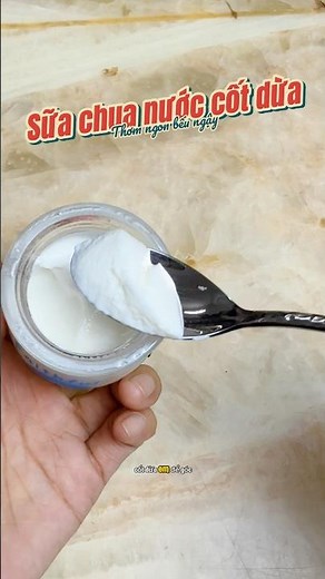 Coconut yogurt - How to make super delicious coconut yogurt at home is very simple #anti-caking