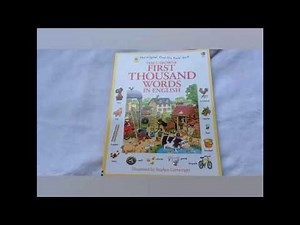 First thousand words in English. Usborne