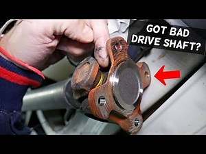 HOW TO KNOW IF DRIVE SHAFT IS BAD ON A CAR, BAD DRIVESHAFT