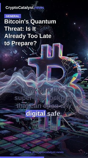 Bitcoin's Quantum Threat: Is It Already Too Late to Prepare? #Shorts
