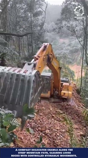 Excavator Soil Grading Machine Innovation for Difficult Terrain Access