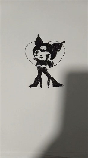 goth art 1 helo kitty