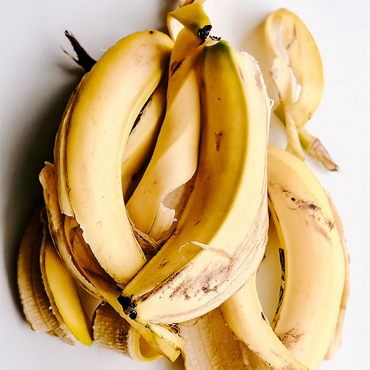 バナナの皮を液体肥料に再利用 カリウムやミネラルが豊富で植物がよく育つ | shave off mind