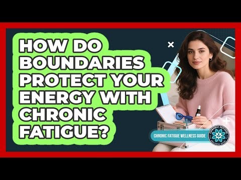 How do boundaries protect your energy with chronic fatigue?