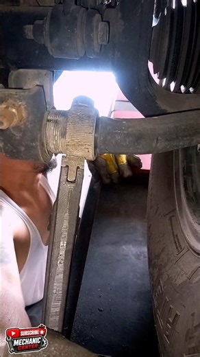 How Tie Rod Ends Are Adjusted Before Alignment#alignment #mechanic