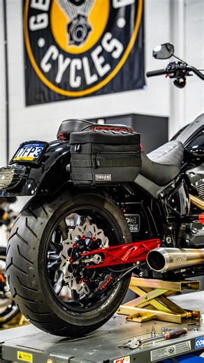 Get Lowered Cycles on Instagram: "Installing some @thrashinsupply Essential V3 Saddlebags on our shop Low Rider S Quick install video now up on YouTube. Hit that link in bio to check it out. Grab yourself a set💪🏼 All orders ship FAST & FREE 🇺🇸 #getloweredcycles #thrashinsupply #harleydavidson #lowriders harleylowrider"