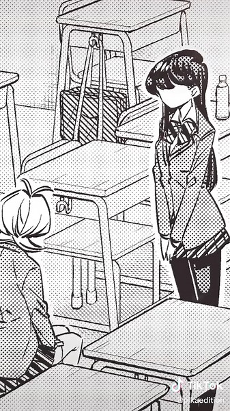 Trailer du manga Komi cherche ses mots