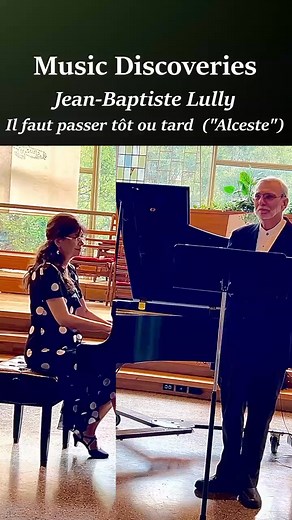 Music Discoveries 76: Jean-Baptiste Lully, Il Faut Passer from the opera Alceste. In this humorous opera, Caron, who transports the souls of the departed, reminds all that the price must be paid (sooner or later). With Bass-baritone Andy Schulze | Svetlana Belsky
