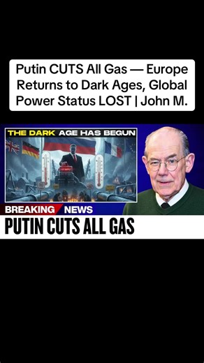 Putin Cuts Gas Supplies - Europe Faces Energy Crisis