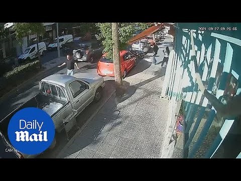 Crete earthquake: CCTV footage shows city rattled by 6.5 magnitude quake